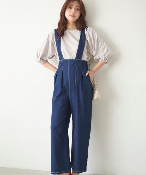 Feroux(フェルゥ)の「【UVケア】バックリボンボリュームスリーブ Tシャツ(Tシャツ/カットソー・レディース・ホワイト系1/スカイブルー系/ブラック系/ピンク系/ホワイト系/アイボリー系/黄緑系/オレンジ系・F)」の18枚目の写真