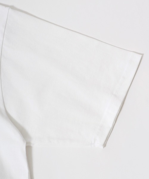 Duck Dude（ダックデュード）の「DUCK DUDE/ダックデュード ビックシルエット ファイヤー バックプリント 半袖Tシャツ レディース メンズ（Tシャツ/カットソー・レディース・ホワイト/ブラック/ブルー/ダークグリーン・M/L/LL）」の14枚目の写真