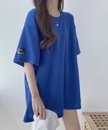 【ZOZO限定カラー】夏の大人カジュアル オーバー フィット 袖タグ付き 半袖 Tシャツ トップス