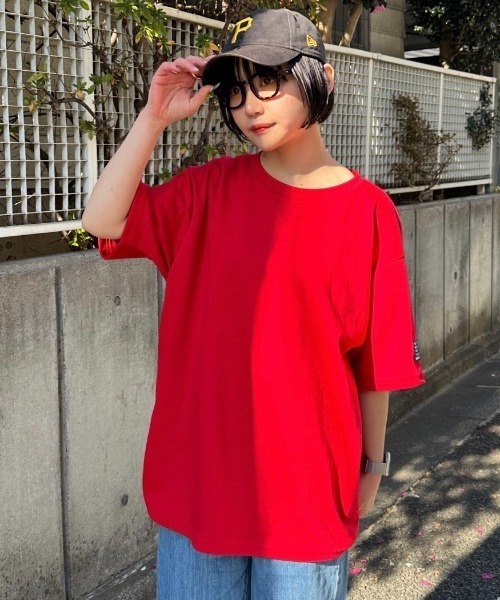 セール】【ZOZO限定カラー】夏の大人カジュアル オーバー フィット 袖 