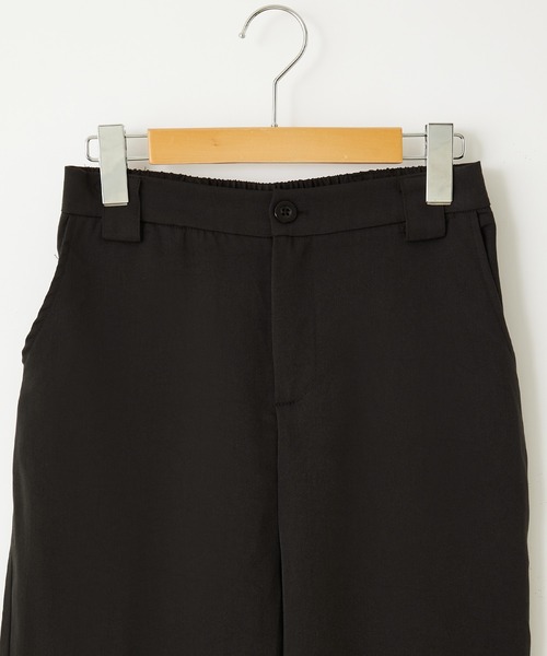 BASQUE magenta(バスクマゼンタ)の「裾ドロスト スラックスカーゴパンツ(カーゴパンツ・レディース・グレー/ブラック・S/L/M/XL)」の22枚目の写真