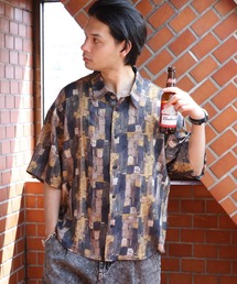 とろみ半袖シャツ