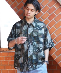 とろみ半袖シャツ