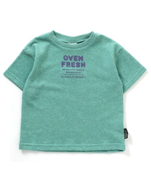 BREEZE（ブリーズ）の「シェフのきまぐれピッツァTシャツ（Tシャツ/カットソー・キッズ・パープル/イエロー/グリーン・130/140/90/120/80/110/100）」の7枚目の写真