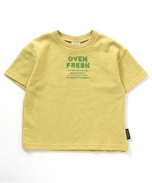BREEZE（ブリーズ）の「シェフのきまぐれピッツァTシャツ（Tシャツ/カットソー・キッズ・パープル/イエロー/グリーン・130/140/90/120/80/110/100）」の11枚目の写真