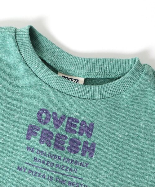 BREEZE（ブリーズ）の「シェフのきまぐれピッツァTシャツ（Tシャツ/カットソー・キッズ・パープル/イエロー/グリーン・130/140/90/120/80/110/100）」の15枚目の写真