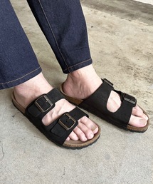 COMMON WARE（コモンウェアー）の「ST: AUTENTI オーテンティ スウェードダブルストラップ サンダル（サンダル）」