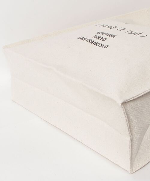 Mark Gonzales（マーク・ゴンザレス）の「【MARKGONZALES】What it isnt マチ付きトートバッグ（インナーポケット3つ付き）（トートバッグ・メンズ・ブラック/ブラック系その他2/ブラック系その他3/ホワイト/ホワイト系その他2/ホワイト系その他3・FREE）」の7枚目の写真