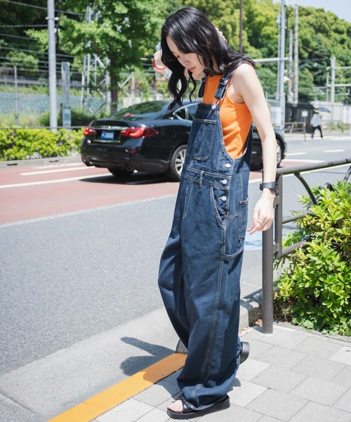 WEGO（ウィゴー）の「WEGO/デニムオーバーオール（サロペット