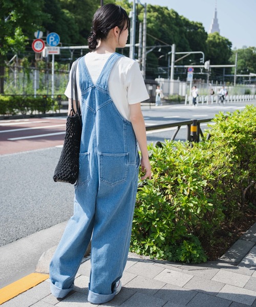 WEGO（ウィゴー）の「WEGO/デニムオーバーオール（サロペット