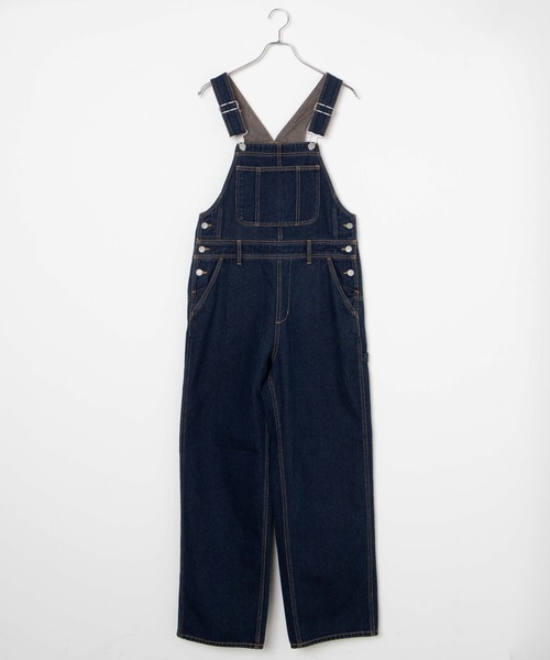 WEGO(ウィゴー)の「WEGO/デニムオーバーオール(サロペット/オーバーオール・レディース・ダークインディゴブルー/インディゴブルー・MEDIUM/SMALL)」の11枚目の写真