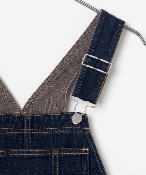 WEGO(ウィゴー)の「WEGO/デニムオーバーオール(サロペット/オーバーオール・レディース・ダークインディゴブルー/インディゴブルー・MEDIUM/SMALL)」の16枚目の写真