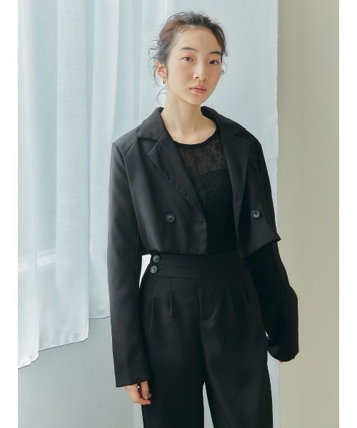Ayla(アイラ)の「lace tops(Tシャツ/カットソー・レディース・アイボリー/ブラック/ベージュ・FREE)」の15枚目の写真