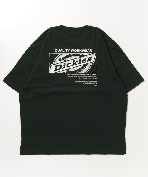 Dickies（ディッキーズ）の「Dickies ディッキーズ [大きいサイズ] グラフィックTシャツ キングサイズ（Tシャツ/カットソー・メンズ・グリーン/ブラック/ホワイト/ピンク・4L/3L）」の8枚目の写真