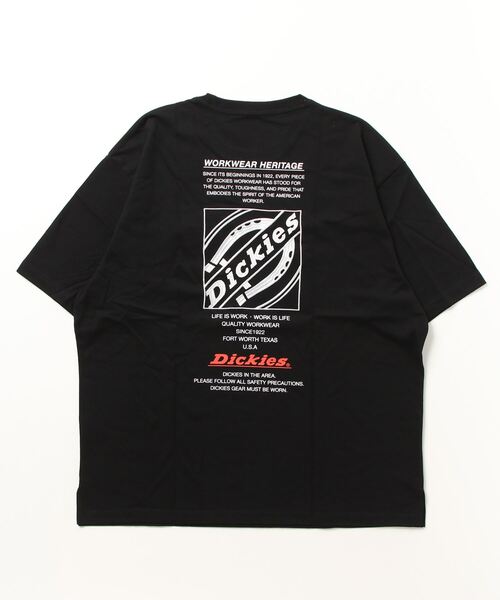 Dickies（ディッキーズ）の「Dickies ディッキーズ [大きいサイズ] グラフィックTシャツ キングサイズ（Tシャツ/カットソー・メンズ・グリーン/ブラック/ホワイト/ピンク・4L/3L）」の6枚目の写真