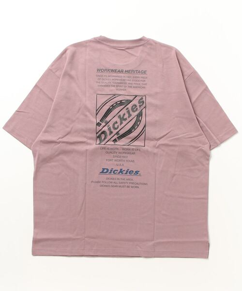 Dickies（ディッキーズ）の「Dickies ディッキーズ [大きいサイズ] グラフィックTシャツ キングサイズ（Tシャツ/カットソー・メンズ・グリーン/ブラック/ホワイト/ピンク・4L/3L）」の5枚目の写真