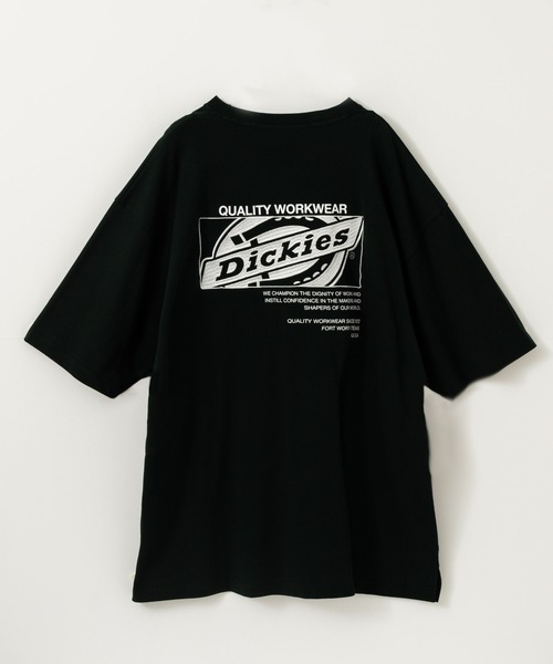 Dickies（ディッキーズ）の「Dickies ディッキーズ [大きいサイズ] グラフィックTシャツ キングサイズ（Tシャツ/カットソー・メンズ・グリーン/ブラック/ホワイト/ピンク・4L/3L）」の4枚目の写真