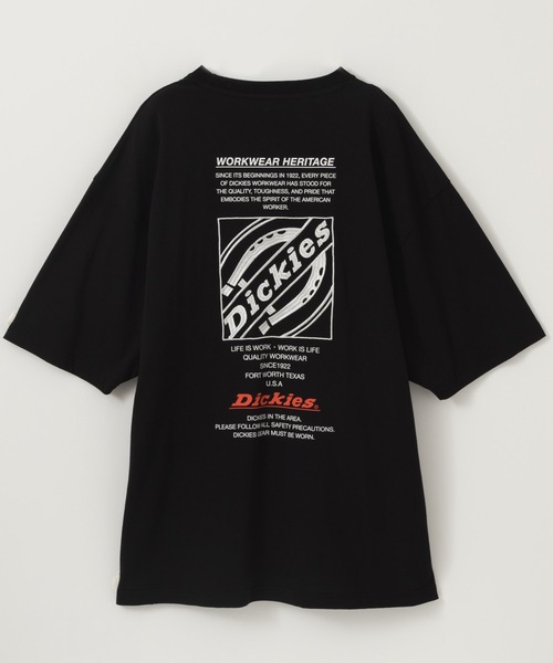 Dickies（ディッキーズ）の「Dickies ディッキーズ [大きいサイズ] グラフィックTシャツ キングサイズ（Tシャツ/カットソー・メンズ・グリーン/ブラック/ホワイト/ピンク・4L/3L）」の3枚目の写真