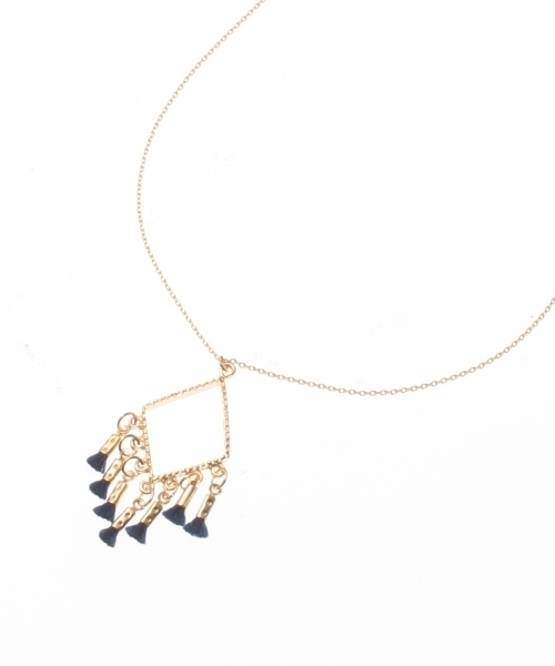 HusHusH(ハッシュアッシュ)の「プチタッセルネックレス(ネックレス・レディース・ブルー/ホワイト/グリーン/レッド/イエロー・00)」の4枚目の写真