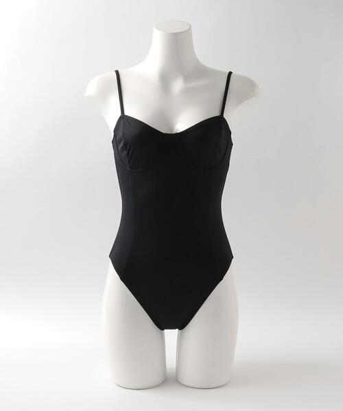 Steven Alan（スティーブンアラン）の「＜NU SWIM＞HARMONY ONE PIECE/スイムウエア（水着・レディース・ブラック・S）」の2枚目の写真
