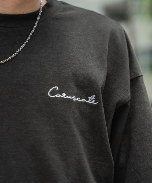 WEGO(ウィゴー)の「WEGO/【2点セット】アクセ付きアンサンブルスラブBIGT(アンサンブル・メンズ・ベージュ系その他/ブラック・MEDIUM/LARGE)」の7枚目の写真