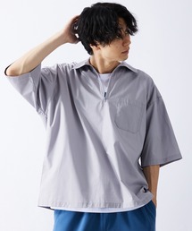 【ZOZO限定】ハーフZIPシャツ