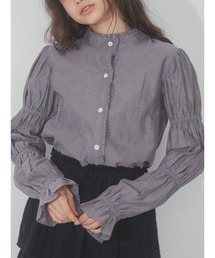 merry jenny | ponponスリーブブラウス(シャツ/ブラウス)