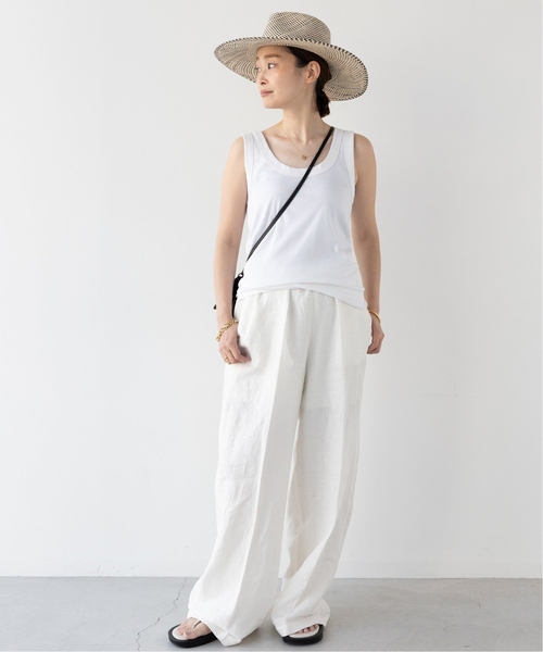 MUSE de Deuxieme Classe *Handsome リネンパンツ Deuxieme Classe（ドゥーズィエムクラス）の「追加 Handsome