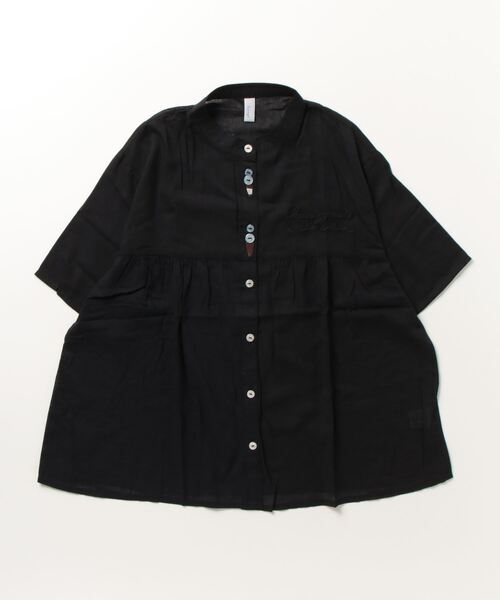 EMAGO アイスとロゴ刺繍シャツ（シャツ/ブラウス）｜Emago（イマゴ）