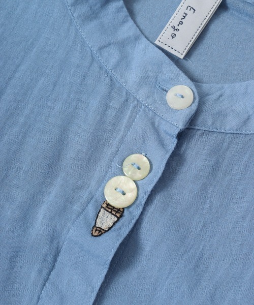 EMAGO アイスとロゴ刺繍シャツ（シャツ/ブラウス）｜Emago（イマゴ）