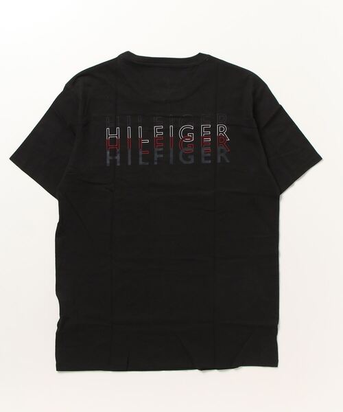 TOMMY HILFIGER(トミーヒルフィガー)の「HILFIGERバックプリントTシャツ(Tシャツ/カットソー・メンズ・ネイビー/ベージュ/ホワイト/ブラック・LARGE/MEDIUM/SMALL/X-LARGE)」の5枚目の写真
