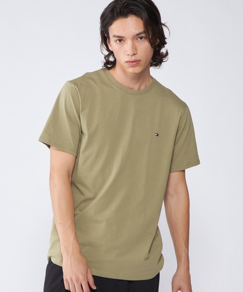 TOMMY HILFIGER(トミーヒルフィガー)の「HILFIGERバックプリントTシャツ(Tシャツ/カットソー・メンズ・ネイビー/ベージュ/ホワイト/ブラック・LARGE/MEDIUM/SMALL/X-LARGE)」の20枚目の写真