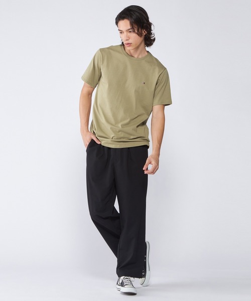 TOMMY HILFIGER(トミーヒルフィガー)の「HILFIGERバックプリントTシャツ(Tシャツ/カットソー・メンズ・ネイビー/ベージュ/ホワイト/ブラック・LARGE/MEDIUM/SMALL/X-LARGE)」の19枚目の写真