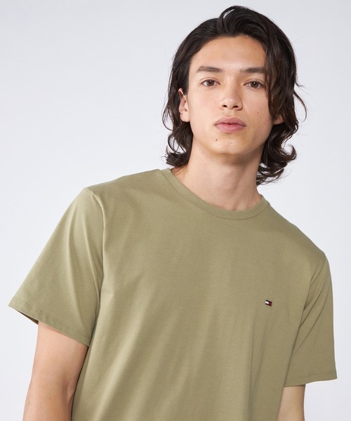 TOMMY HILFIGER(トミーヒルフィガー)の「HILFIGERバックプリントTシャツ(Tシャツ/カットソー・メンズ・ネイビー/ベージュ/ホワイト/ブラック・LARGE/MEDIUM/SMALL/X-LARGE)」の17枚目の写真