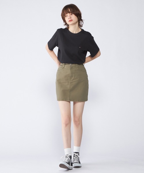 TOMMY HILFIGER(トミーヒルフィガー)の「HILFIGERバックプリントTシャツ(Tシャツ/カットソー・メンズ・ネイビー/ベージュ/ホワイト/ブラック・LARGE/MEDIUM/SMALL/X-LARGE)」の15枚目の写真