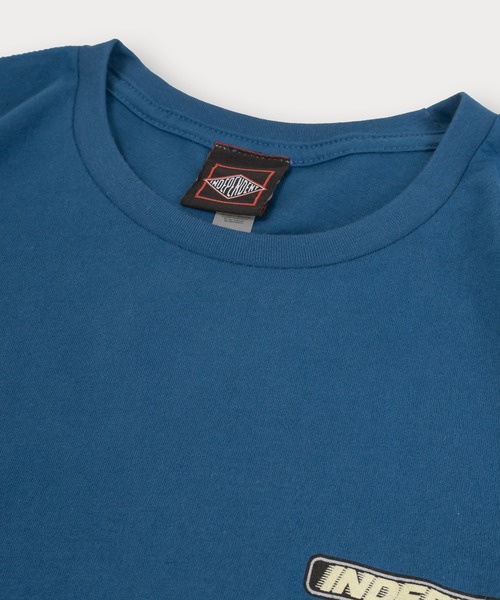 INDEPENDENT(インディペンデント)の「【0】【INDEPENDENT/インデペンデント】スネイクバックプリントTシャツ/ワンポイント/ビッグシルエット(Tシャツ/カットソー・メンズ・ブラック/ブルー・M/L/XL)」の7枚目の写真