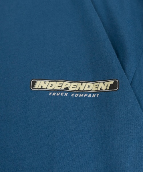 INDEPENDENT(インディペンデント)の「【0】【INDEPENDENT/インデペンデント】スネイクバックプリントTシャツ/ワンポイント/ビッグシルエット(Tシャツ/カットソー・メンズ・ブラック/ブルー・M/L/XL)」の8枚目の写真