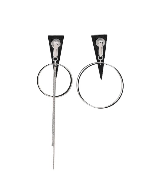 Narcissus(ナルシス)の「【blueta1】サンカク(イヤリング・レディース・ブラック・ONE SIZE)」の6枚目の写真