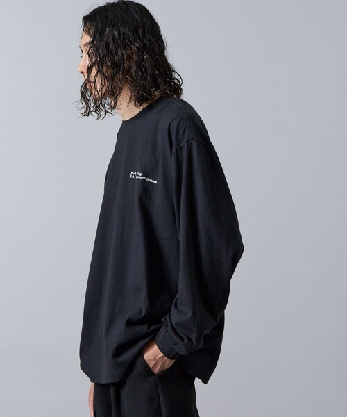 Firsthand（ファーストハンド）の「MA Firsthand/マ ファーストハンド LOGO LS TEE（Tシャツ/カットソー・メンズ・ホワイト/ブラック・MEDIUM/LARGE）」の8枚目の写真