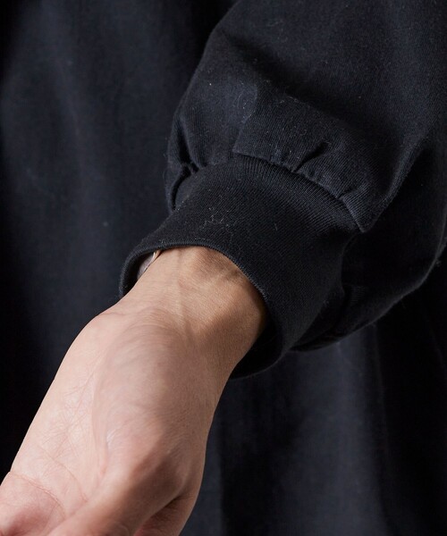 Firsthand（ファーストハンド）の「MA Firsthand/マ ファーストハンド LOGO LS TEE（Tシャツ/カットソー・メンズ・ホワイト/ブラック・MEDIUM/LARGE）」の16枚目の写真