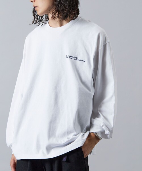 Firsthand（ファーストハンド）の「MA Firsthand/マ ファーストハンド LOGO LS TEE（Tシャツ/カットソー・メンズ・ホワイト/ブラック・MEDIUM/LARGE）」の19枚目の写真