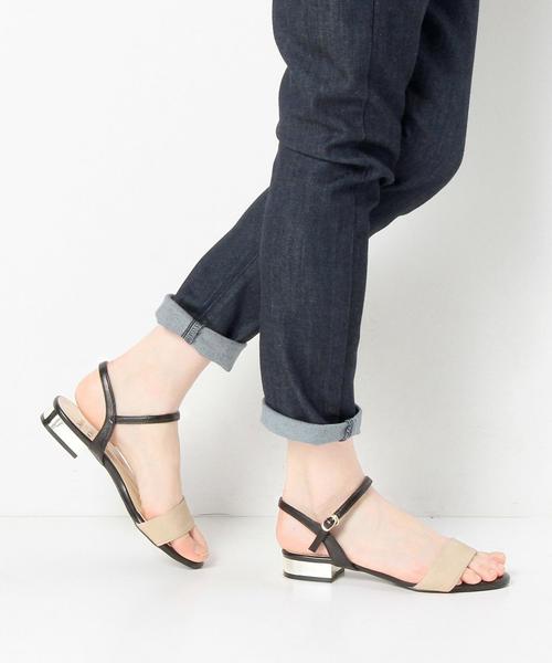 ODETTE E ODILE(オデットエオディール)の「【WEB限定】O BLT SP SD20●(サンダル・レディース・その他1/シルバー/ベージュ/ネイビー・36/37/35)」の17枚目の写真