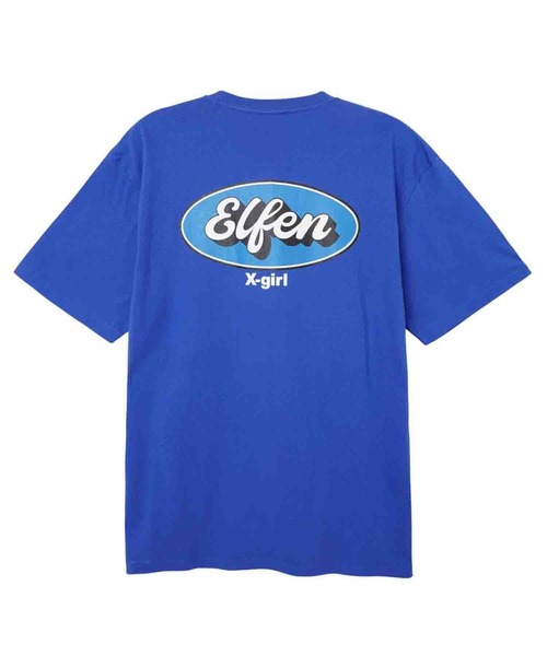 X-girl（エックスガール）の「WEリーグ|C EL S OVAL LOGO S/S TEE/ちふれASエルフェン埼玉ELFEN/Tシャツ（スポーツグッズ・レディース・ホワイト/ブルー/ブラック・X-LARGE/MEDIUM/LARGE）」の8枚目の写真