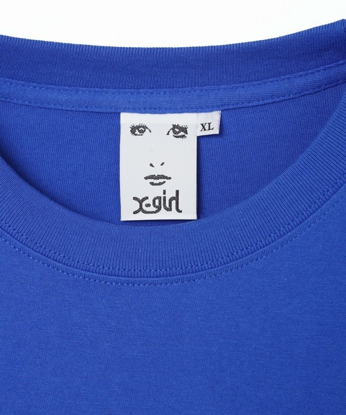 X-girl（エックスガール）の「WEリーグ|C EL S OVAL LOGO S/S TEE/ちふれASエルフェン埼玉ELFEN/Tシャツ（スポーツグッズ・レディース・ホワイト/ブルー/ブラック・X-LARGE/MEDIUM/LARGE）」の9枚目の写真