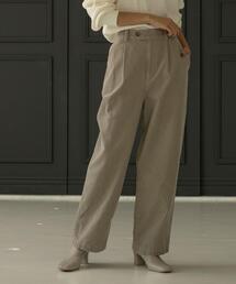 コーデュロイタックパンツ