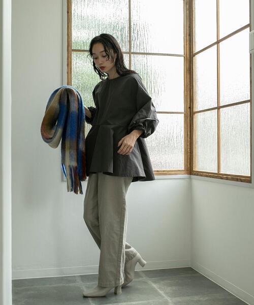 coen（コーエン）の「コーデュロイタックパンツ（その他パンツ・レディース・ライトグレー/ダークグレー・S/M/L）」の10枚目の写真