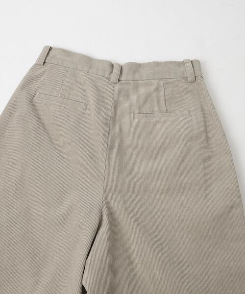 coen（コーエン）の「コーデュロイタックパンツ（その他パンツ・レディース・ライトグレー/ダークグレー・S/M/L）」の20枚目の写真