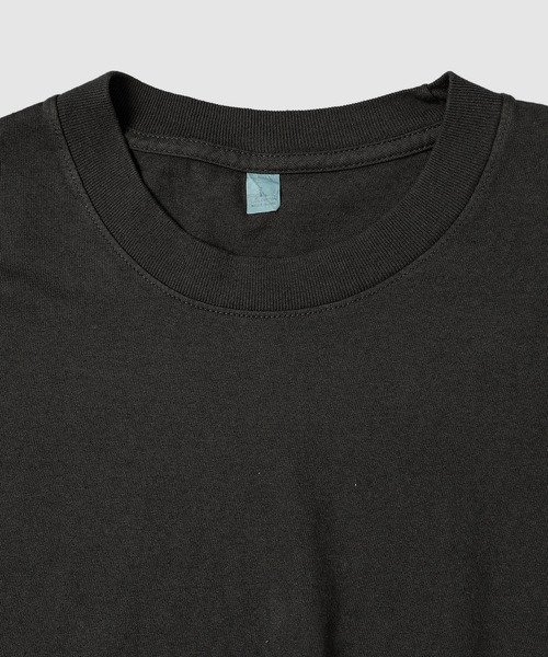 ECOCYCLE(エコサイクル)の「STANDARD TUBULAR SS TEE_BLACK(シームレス)(Tシャツ/カットソー・メンズ・グレー系その他5/グレー系その他4/ブラック・XXL/M/XL/L/S/XS)」の4枚目の写真