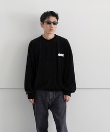 TTT MSW（ティー）の「TTTMSW VELOURS CREW NECK SWEAT（スウェット