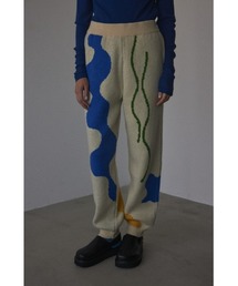 BLACK BY MOUSSY | pattern knit pants(パターンニットパンツ)(その他パンツ)